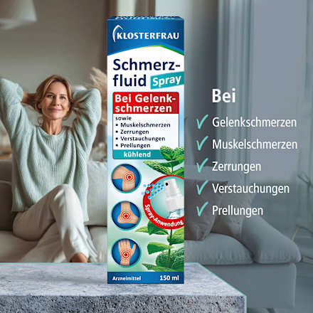 Schmerzfluid Spray Klosterfrau