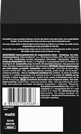 Nassfutter Katze mit Lachs, Soup Multipack (4x40 g) Sheba