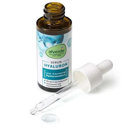 Siero viso con acido ialuronico a catena lunga e corta alverde