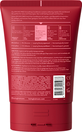 Conditioner Bye Bye Frizz being