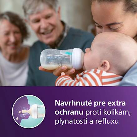 Dojčenská fľaša Natural Response AirFree - 0m+ PHILIPS AVENT