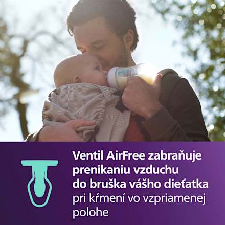 Dojčenská fľaša Natural Response AirFree - 0m+ PHILIPS AVENT