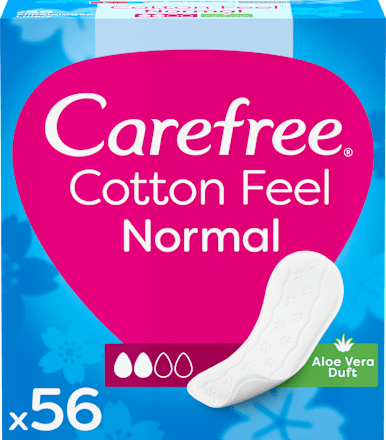 Slipeinlagen Cotton Feel Normal Carefree