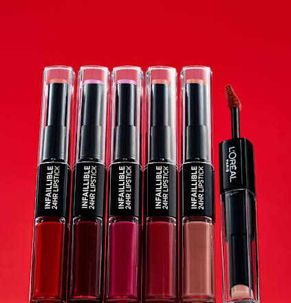 Lippenstift Infaillible 2-Step 506 Red Infaillible L'ORÉAL PARiS
