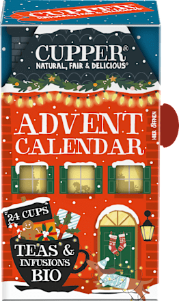 Adventskalender 2026, 24 Tassen Teegenuss Cupper