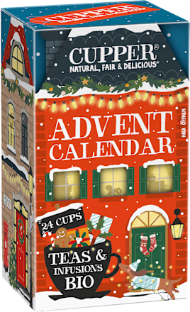 Adventskalender 2026, 24 Tassen Teegenuss Cupper