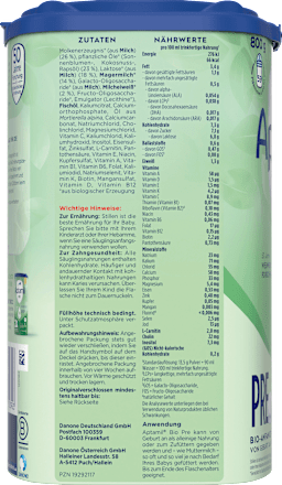 Anfangsmilch Pre von Geburt an Aptamil