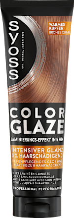 Farb-Glanzbehandlung Glossing Color Glaze Warmes Kupfer Syoss