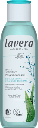 Pflegedusche Basis Sensitiv 2in1  lavera NATURKOSMETIK