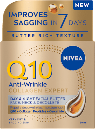 Maslo za obraz Q10 Anti-Wrinkle Collagen Expert  NIVEA