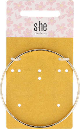 Armreif vergoldet engraved flowers s-he stylecollection