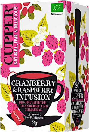 Ceai merișoare și zmeură CUPPER