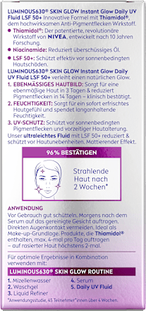 Gesichtscreme Luminous630 Skin Glow Tagespflege NIVEA