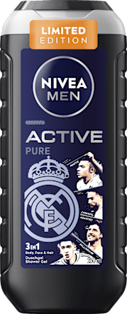 Duschgel 3in1 Active Pure Real Madrid NIVEA MEN