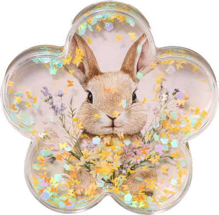 Schüttelbilderrahmen Hase Paradies