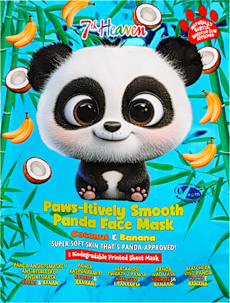 Arcmaszk, pandás 7th Heaven