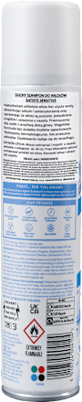 Suchy szampon Sensitive Scalp, bezzapachowy Batiste