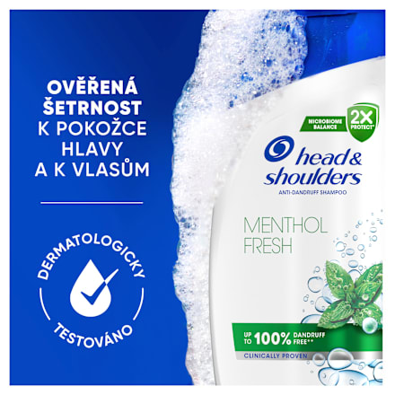 šampon na vlasy Menthol Fresh head&shoulders
