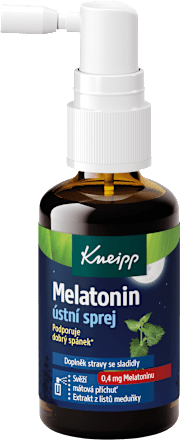 ústní sprej Melatonin Kneipp