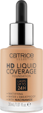 Tekoča podlaga HD Liquid Coverage, 046 Camel Beige CATRICE
