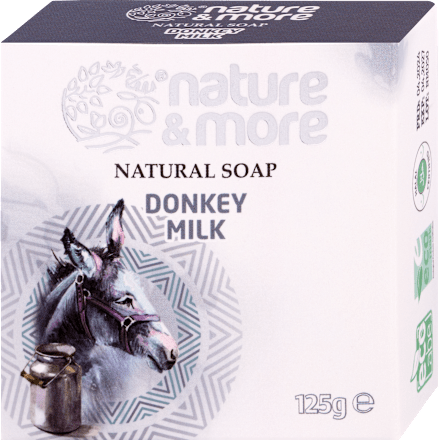 Natural Soap čvrsti sapun Donkey Milk nature&more