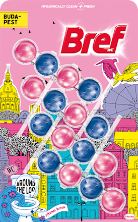 Tuhý WC blok Around the Loo Eternal Bloom Budapešť Bref