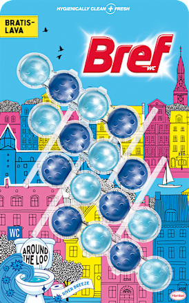 Tuhý WC blok Around the Loo River Breeze Bratislava  Bref