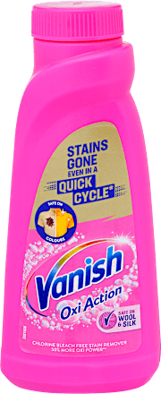 Folyékony folttisztító színes ruhákhoz Vanish Oxi Action