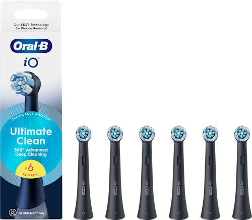 náhradní hlavice iO Series Ultimate Clean, černé Oral-B