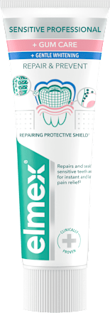 zubní pasta Sensitive Professional Repair & Prevent + Gentle Whitening elmex