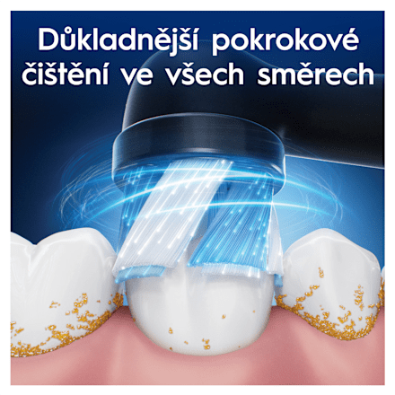 náhradní hlavice iO Series Ultimate Clean, černé Oral-B