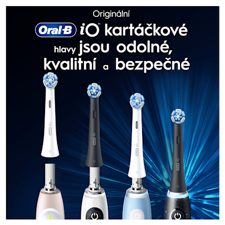 náhradní hlavice iO Series Ultimate Clean, černé Oral-B