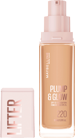 Lifter Plump & Glow tečni puder  - 220 MAYBELLINE NEW YORK