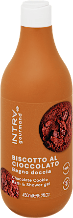 Hab- és tusfürdő csokoládés keksz illatú INTRA gourmand