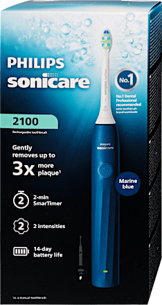 Elektromos fogkefe Sonicare 2100 tengerészkék színben Philips Sonicare