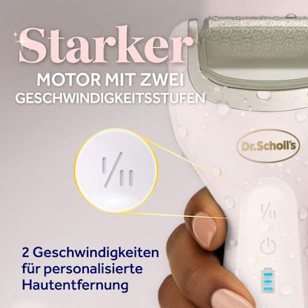 Hornhautentferner-Feile elektronisch  Scholl