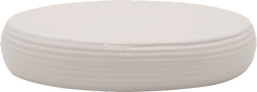 Seifenschale gerillt weiß Soapland