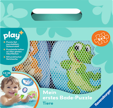 Badepuzzle Play+ Mein erstes Bade-Puzzle Tiere Ravensburger