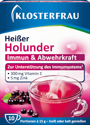 Heißer Holunder Heißgetränk Beutel 10 St. Klosterfrau