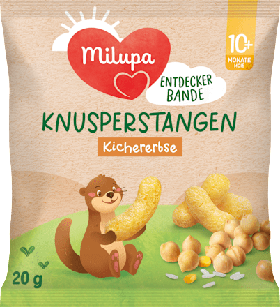 Babysnack Knusperstangen Kichererbse ab 10+ Monaten Milupa