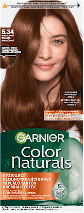barva na vlasy, 5.34 Mahagonová GARNIER Color naturals