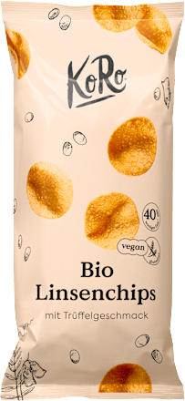 Knabbergebäck Linsenchips Trüffelgeschmack  KoRo