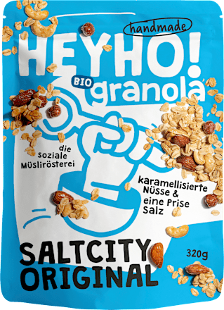 Knuspermüsli Bio-Granola Saltcity Original HEYHO!