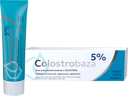 Krem przeciwzmarszczkowy z colostrum Colostrobaza 5% Farmapol