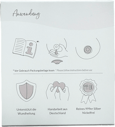 Silberhütchen (1 Paar) Livella