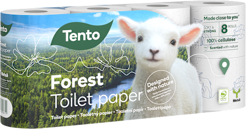Toaletný papier Forest 8x150 Tento