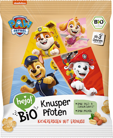 Kindersnack Paw Patrol Knusper Pfoten ab 3 Jahren PURE & FUN