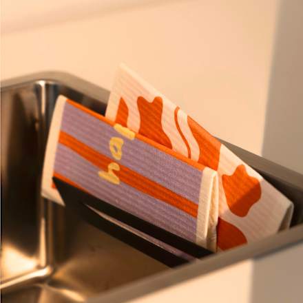 Naturschwammtücher "Happy" (28x28 cm) nordesign