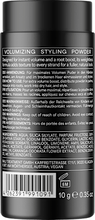 Haarpuder Volumizing Styling Powder BALI GENTS
