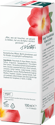 Gesundheitsbad Rücken & Schulter Kneipp